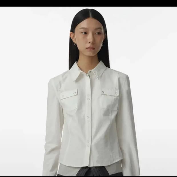 밀로우먼 워크 스냅 셔츠 M