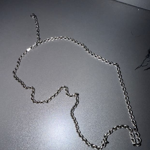 ITALY 실버 925 체인 목걸이