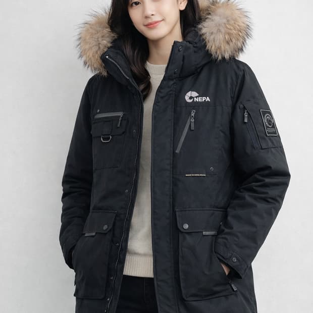 네파(NEPA) 익스플로러 구스다운 패딩 자켓