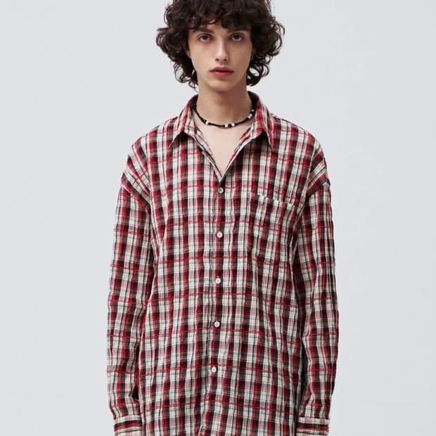 애니타임로릭 Iris shirt-Red 셔츠