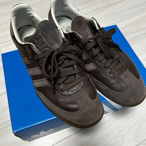 아디다스 삼바 브라운