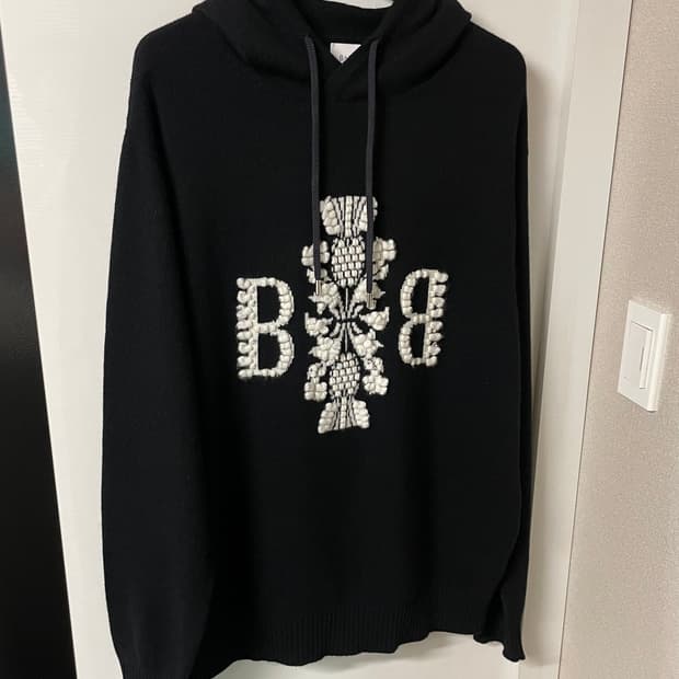 Barrie 배리 자카드 로고 후드티셔츠 샤넬