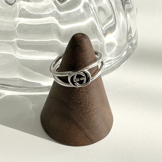 구찌 인터로킹 반지 11호 NO.46