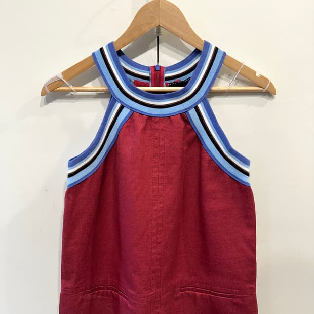 LONGCHAMP 롱샴 홀터넥 슬리브리스