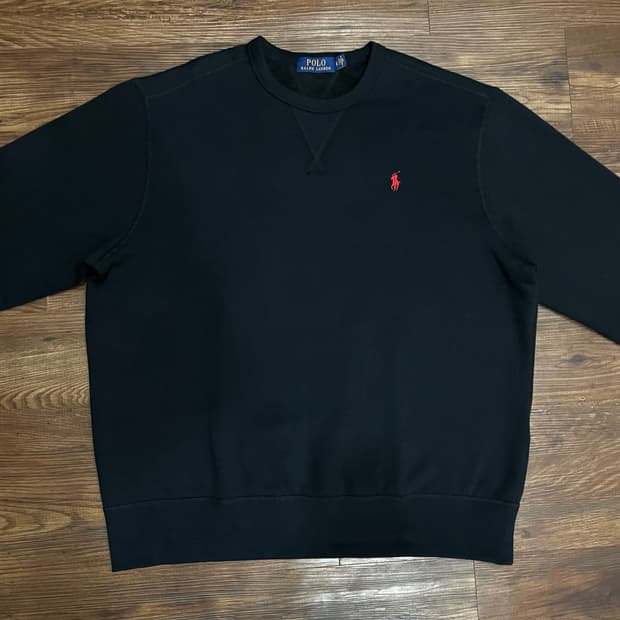 폴로 랄프로렌 스웻셔츠 맨투맨 블랙