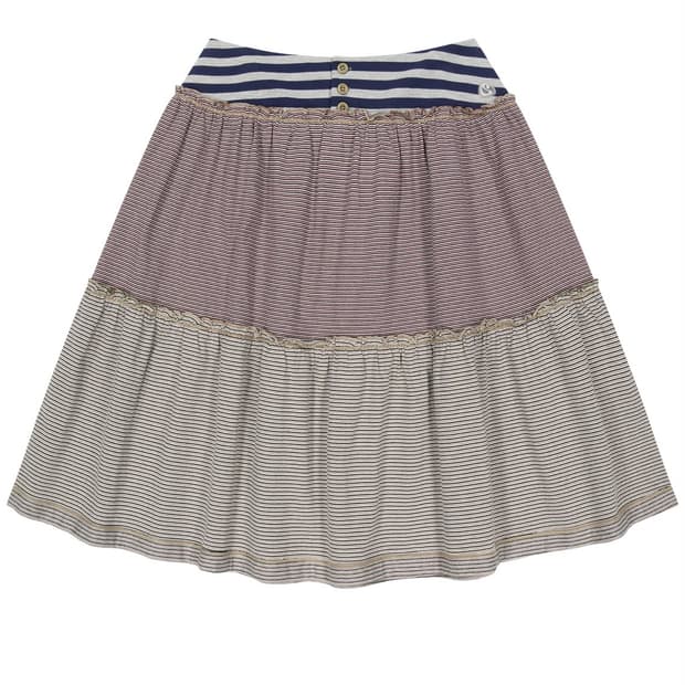 (구함)코이세이오 스트라이프 미디 스커트 베이지 1사이즈