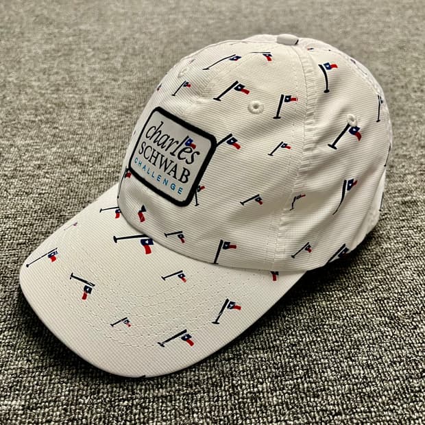 임페리얼 찰스슈왑 챌린지 화이트 깃발 골프모자 