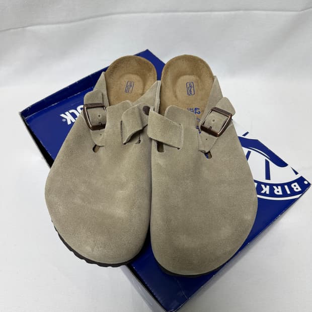 버켄스탁 보스턴 타우페 42 사이즈 레귤러핏