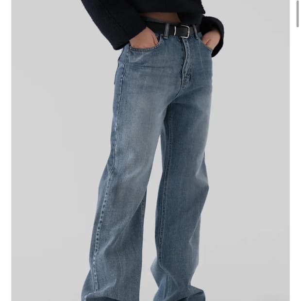 어텀 [made]레직기브러쉬 데님(새상품)