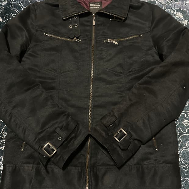 Vkei suede vintage jacket