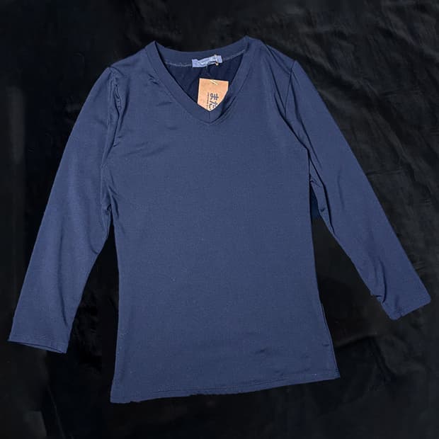 일본빈티지 KHARIS ANGEL 브이넥 롱슬리브