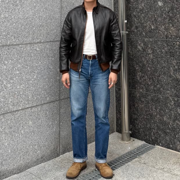 리얼맥코이 A-2 자켓 mj22001 42size