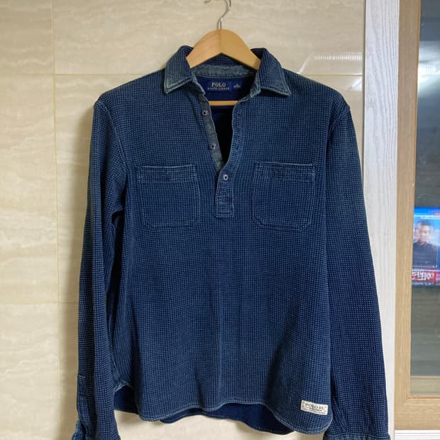 100)폴로 사시코 풀오버 던가리 셔츠