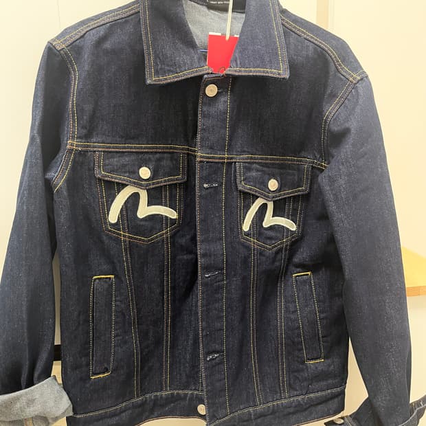 EVISU 에비수 데님 자켓 인디고 95