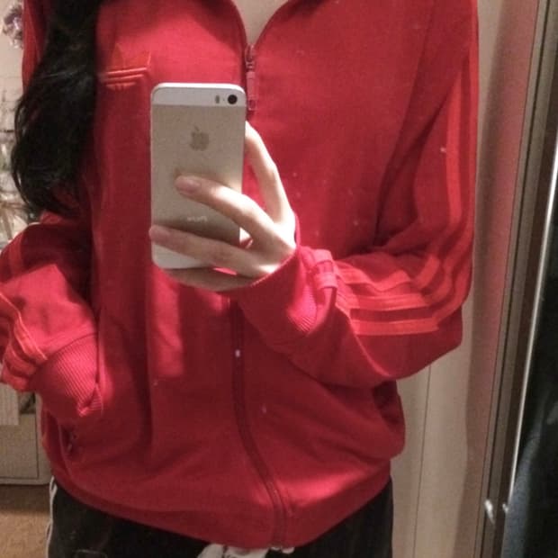 아디다스 구파 구파이어버드 져지 빨강 레드 집업