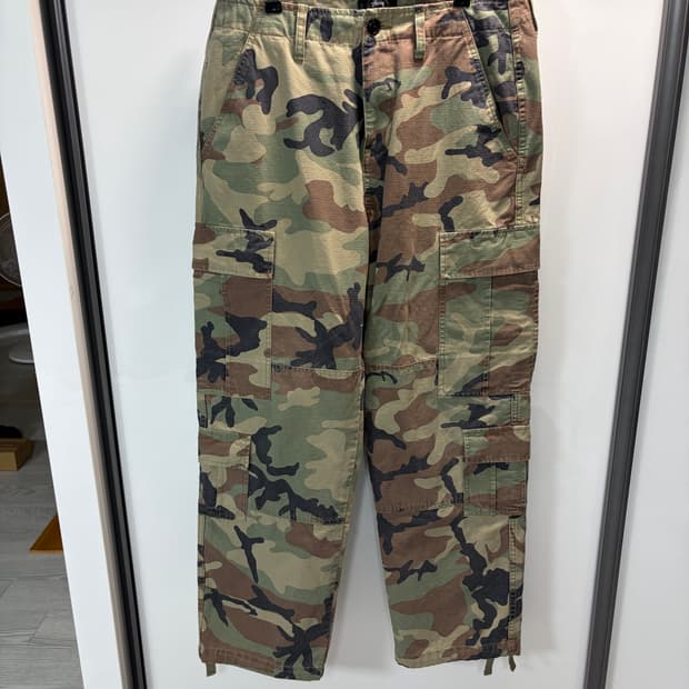 스투시 립스탑 서플러스 카고 팬츠 30