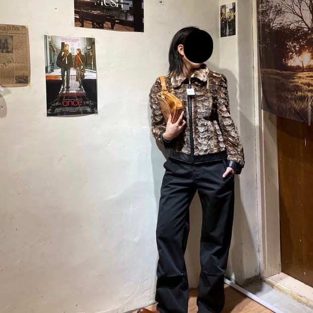 빈티지 퍼레더자켓