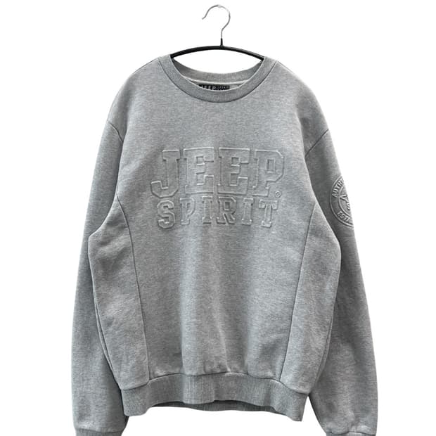 JEEP 지프 맨투맨 그레이