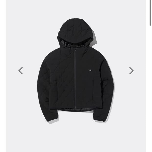 MSCHF 미스치프 QUILTED HOODED JACKET-BLACK