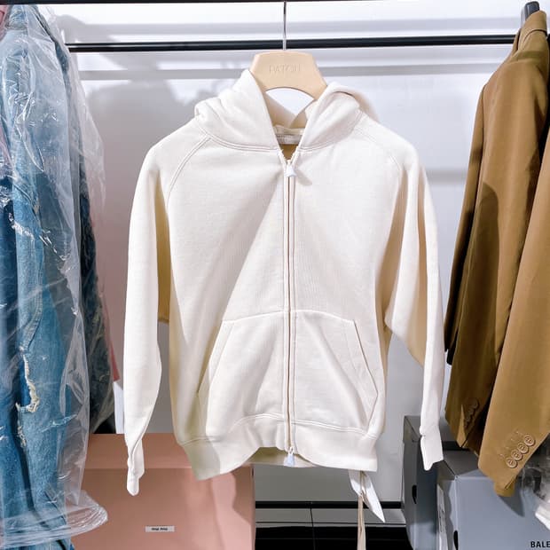 (정품/새상품) 에센셜 피어 오브 갓 기모 베이지 후드 키즈