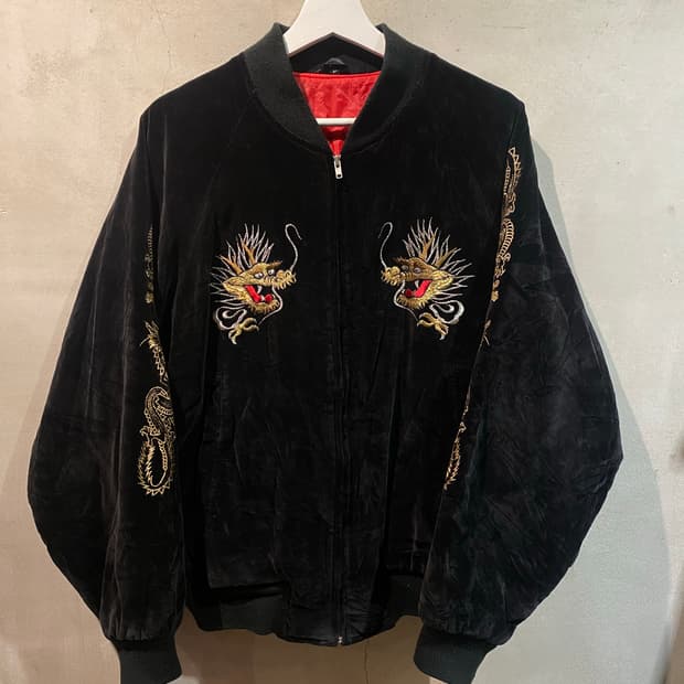 일본 빈티지 스카잔 점퍼