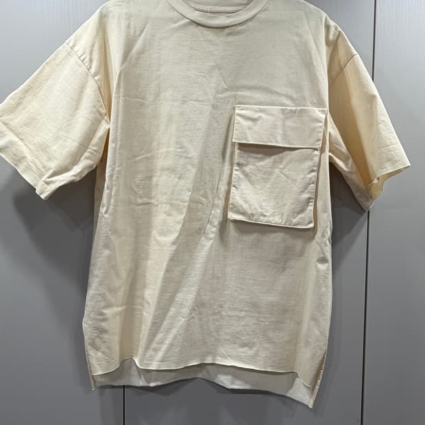 Markaware 마카웨어 코튼 티셔츠 3사이즈 아이보리
