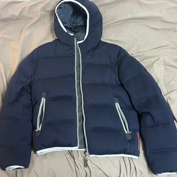 Prada 11fw wool down padding 48