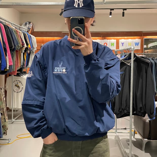 빈티지 3 in 1 바람막이 웜업