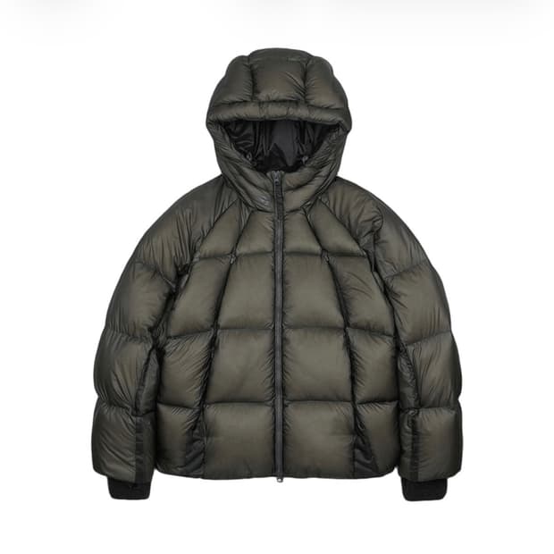 산산기어 셰이드 푸퍼 차콜 3 사이즈 25fw