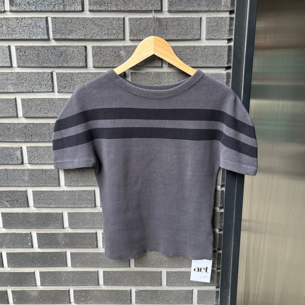 Bulsara 퍼프 탑 그레이