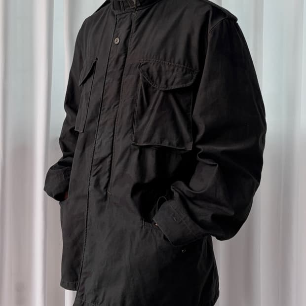 [XL]미군 오리지널 M65 카모플라주 필드 자켓 GOLDEN.MFG