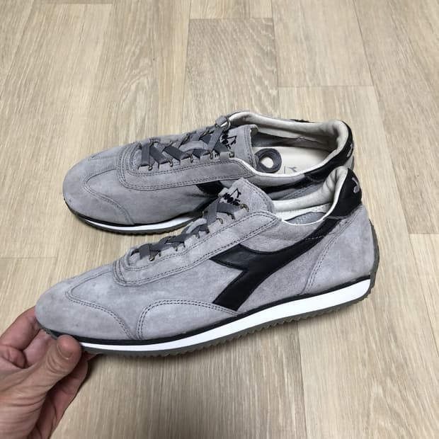 (245) 디아도라 diadora 헤리티지 스웨이드 이큅 스톤워시 그레이