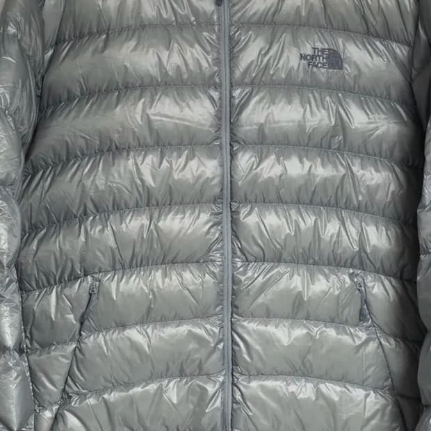 노스페이스 마티에 그레이 110 XXL 새상품 경량패딩