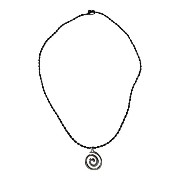 sprial steel necklace