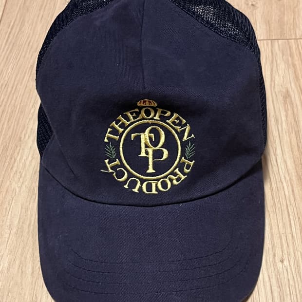 The Open Product 네이비 메쉬캡