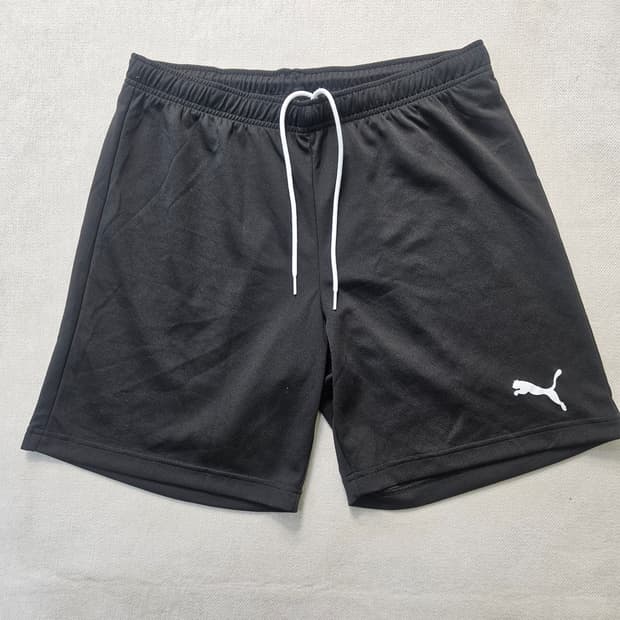 L 푸마 블랙 트레이닝 반바지 0312Y