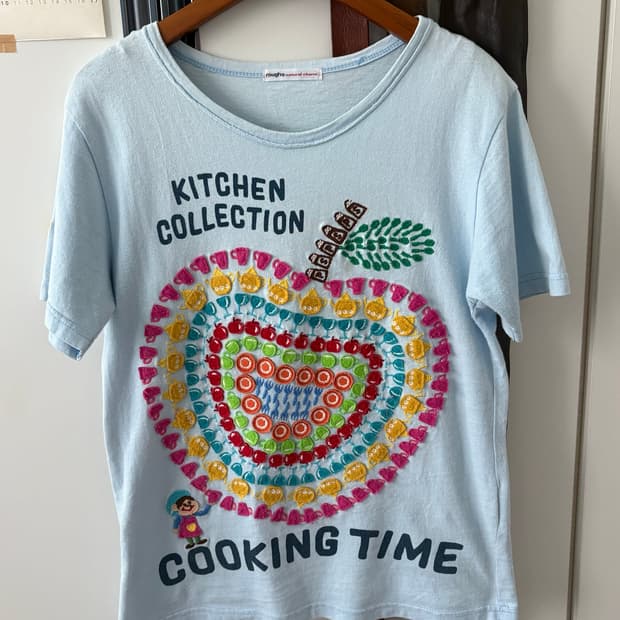 Rough Embroidered T