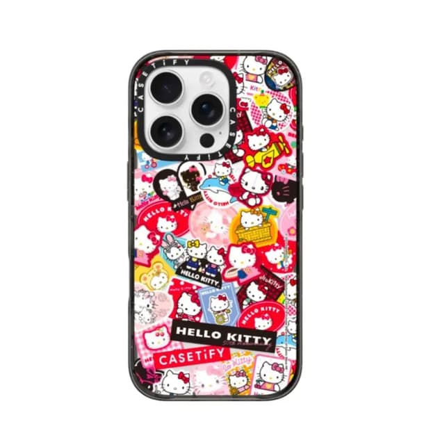 [아이폰 15 플러스] 헬로키티 50주년 한정판 케이스