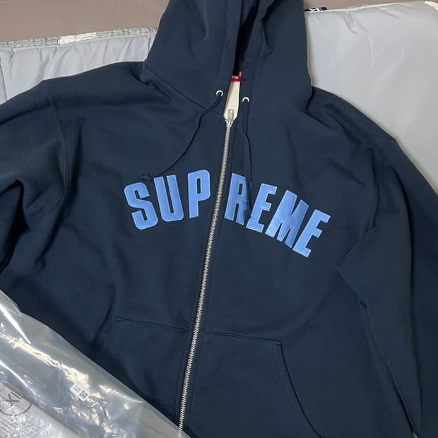 [XL] 슈프림 아크 써멀 후드집업 네이비