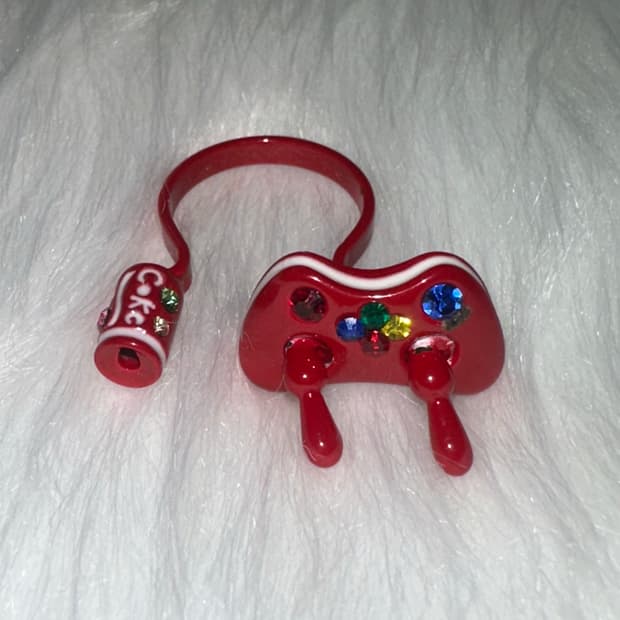 오리엔탈 고스펑크 게임기 반지