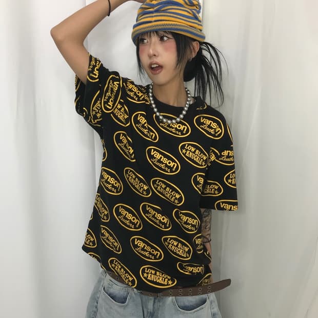 Vanson Leathers Full Logo T-shirt