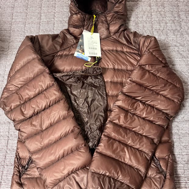 시에라디자인 뮤어(MUIR) 경량 구스다운 후드자켓 PURPLE