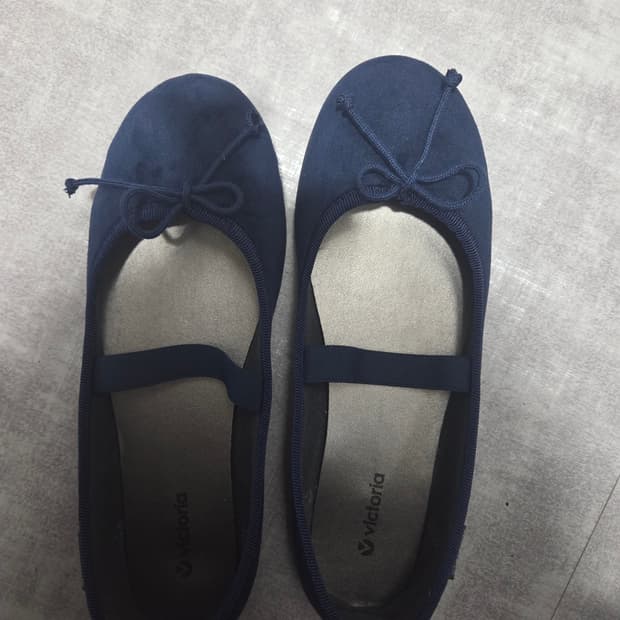 빅토리아슈즈 하다 발레리나 네이비 235