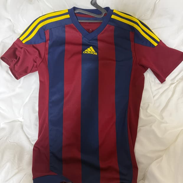 빈티지 아디다스 반팔 티셔츠 져지 축구 여성용