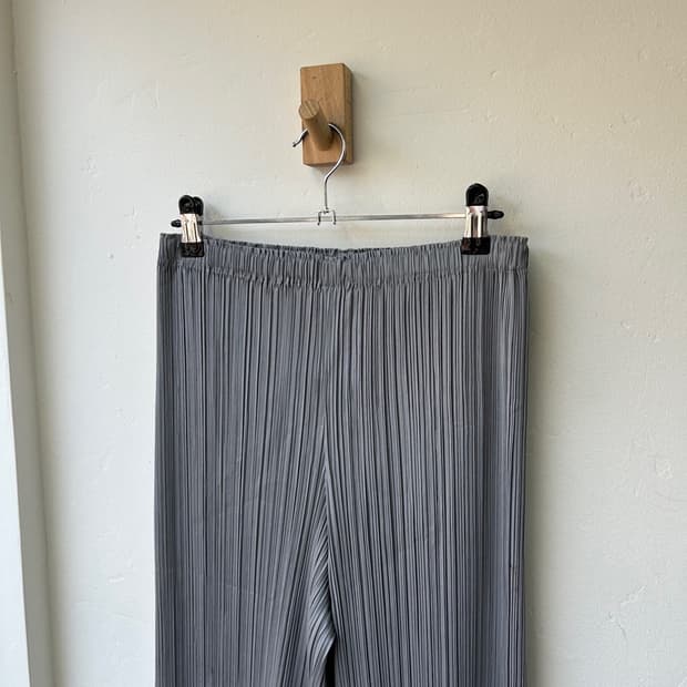 16635 - 플리츠 플리즈 플리츠 팬츠