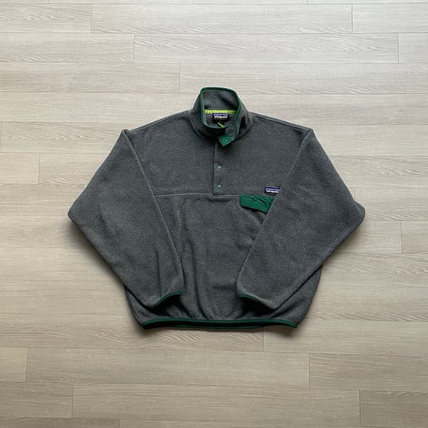 파타고니아 신칠라 그레이 그린 rare patagonia 빈티지