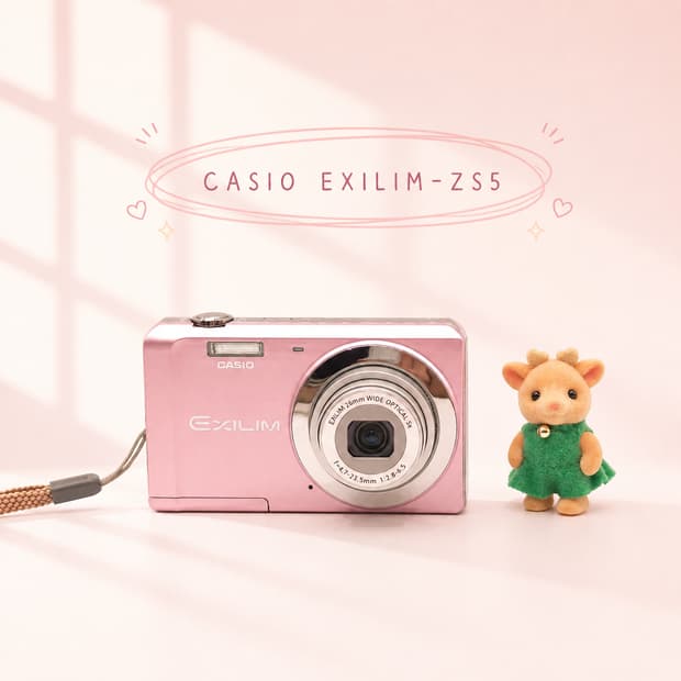 미품🌸코르티스 픽✨️ 카시오 EXILIM ZS5 핑크