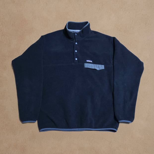 (L)파타고니아 블랙 신칠라 플리스 후리스