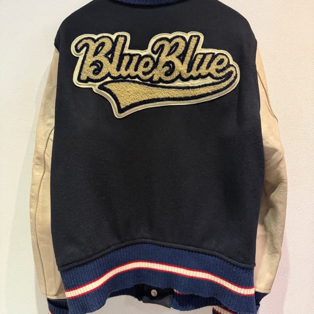 BLUE BLUE 바시티 자켓 (Made In Japan)