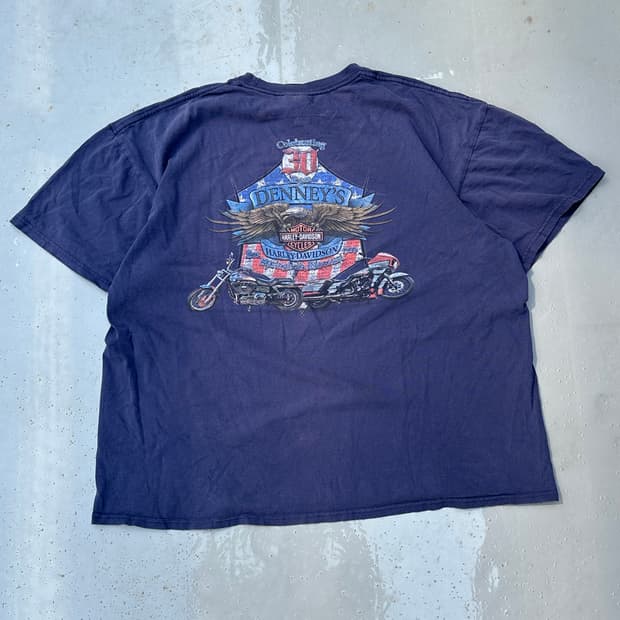 [할리데이비슨] •Vintage Motorcycle Tee